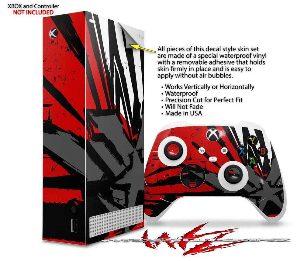 Skins XBOX Series S Console Controller Baja 0040 Red