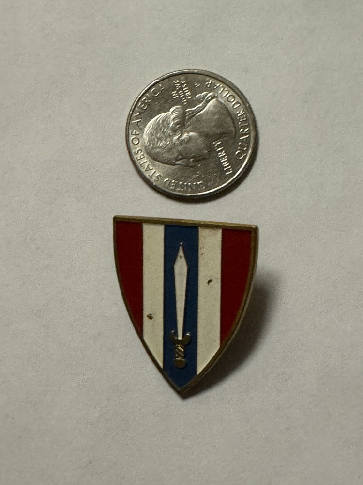 WW2 Occupation Theater Made Unit Crest