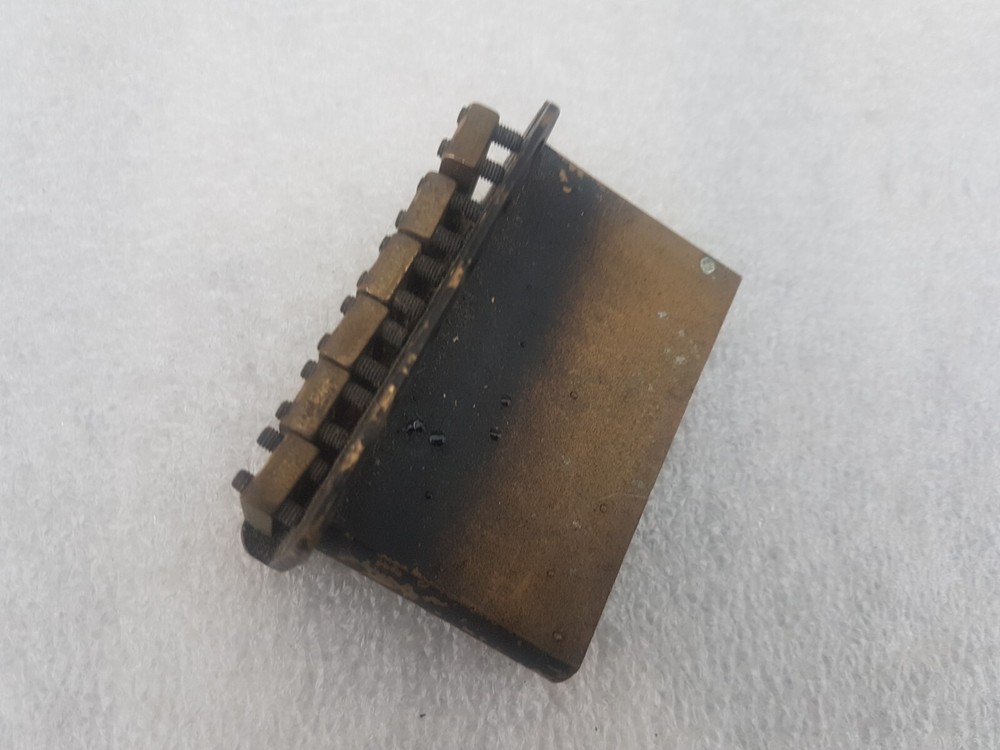 80's BRASS STR*T TREMOLO - LEFT HAND