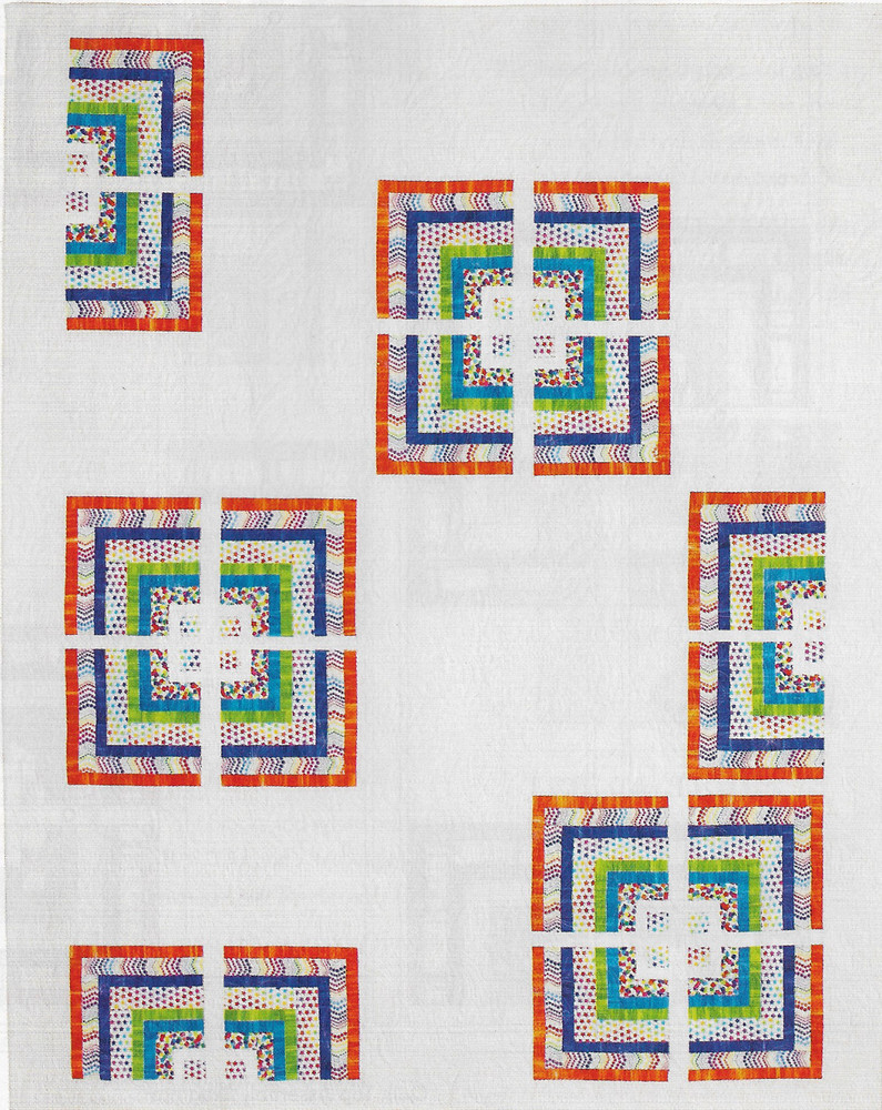 Bold & Bright Quilt quilting pattern instructions