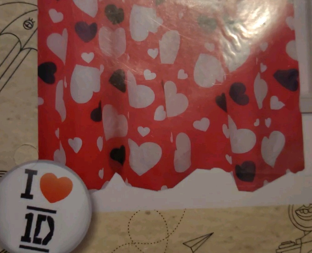 One Direction Curtain Set Size 66"X54"