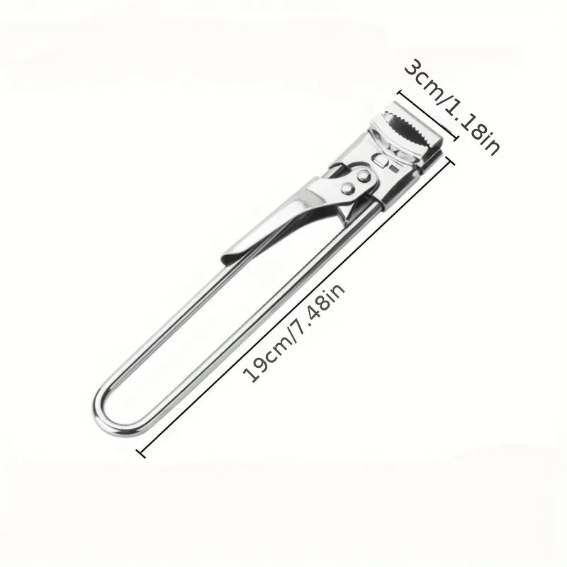 A sturdy and durable kitchen tool suitable for cans and bottles, adjustable