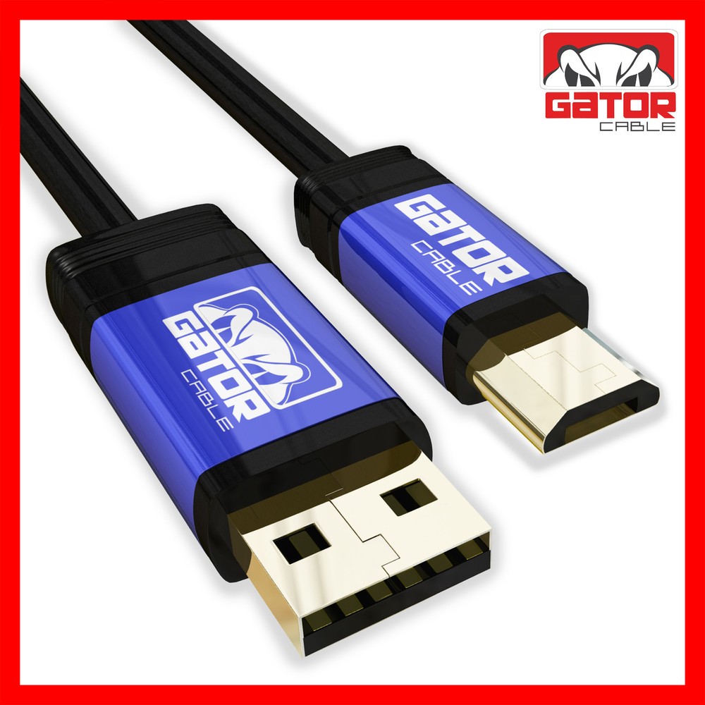 Micro USB Charger Cable Data Sync Powered For Samsung Android HTC LG Motorola