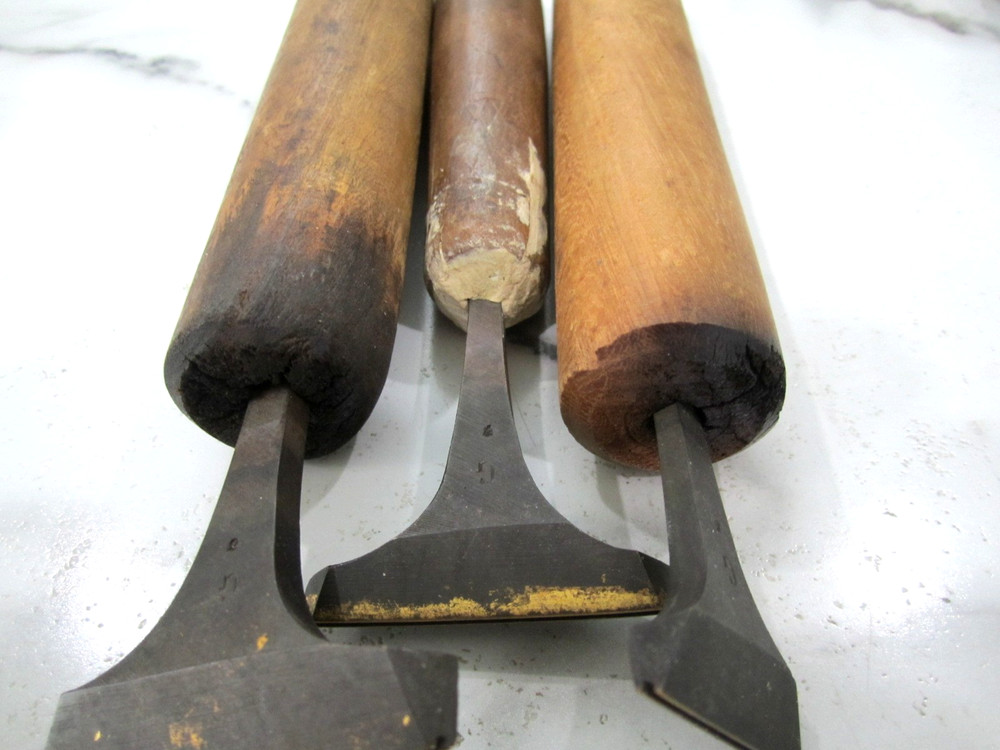 Brass Bookbinding Finishing Tool-Hand Stamp. Double lines. # 6