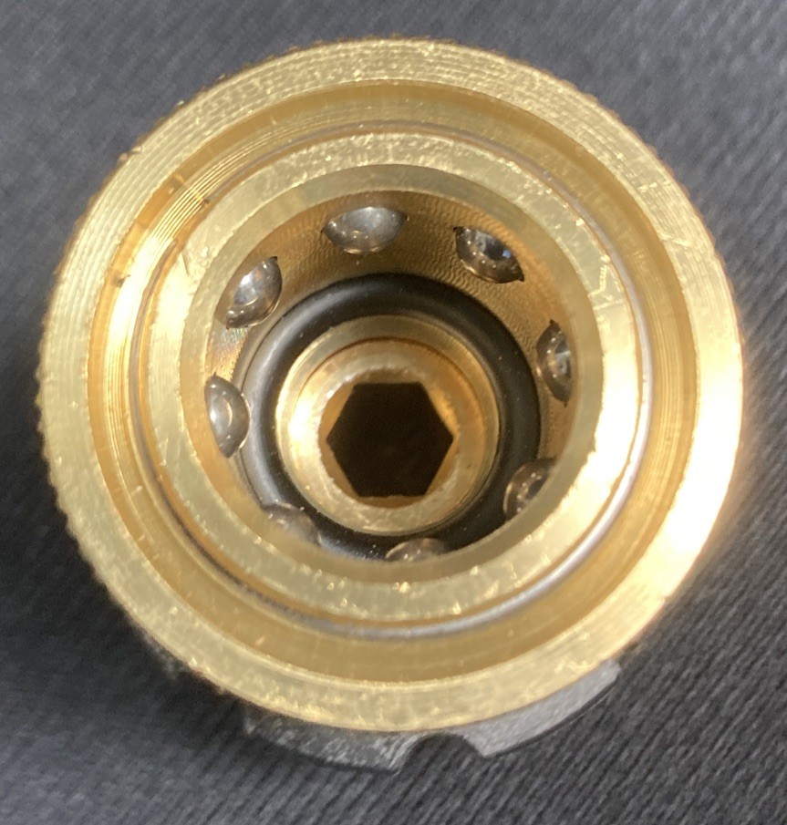 New Quick Connect 3/8High Pressure Water Pipe Conversion Washer Coupling Adapter