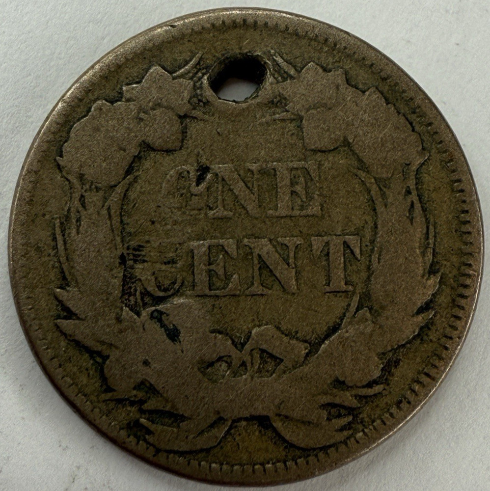 1857 Flying Eagle Cent Exact Coin Imaged #FLY92