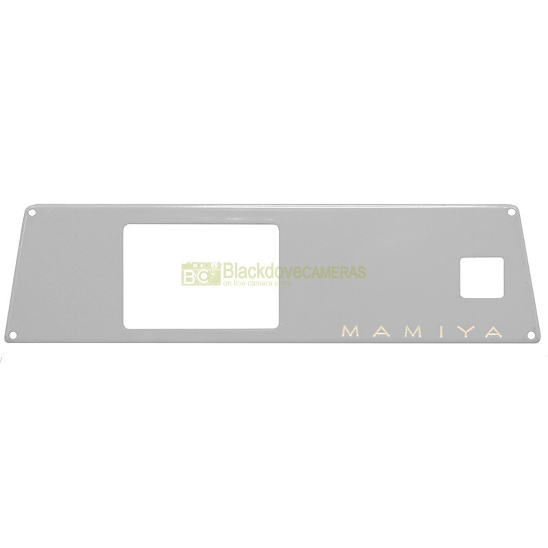 Original Mamiya Press 23 camera front end. Grey front plate. Replacement.