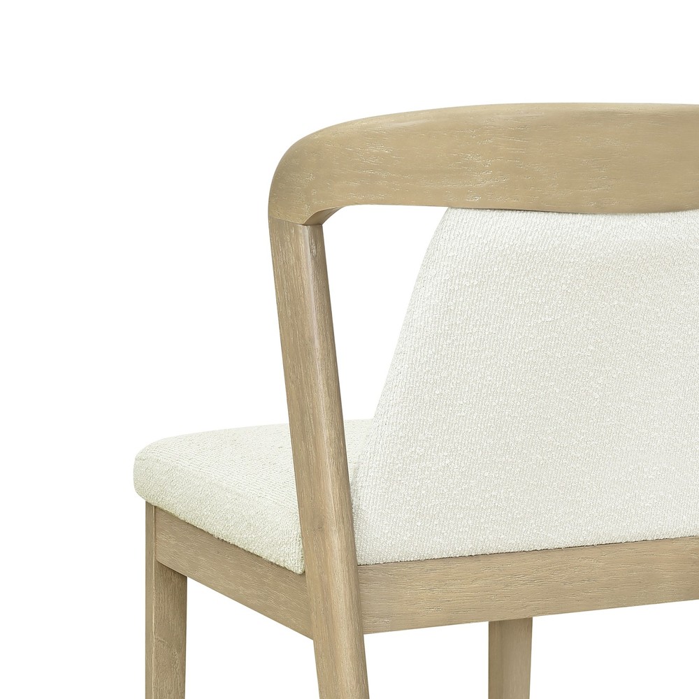 Upholstered Backrest Armless Dining Chairs