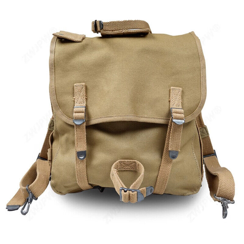 USMC M1941 Tactical Split Pack System Men Canvas Backpack Haversack Knapsack Set