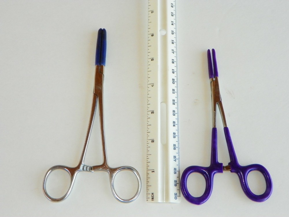 Vinyl Coated Hemostats --- TWO SIZES Available
