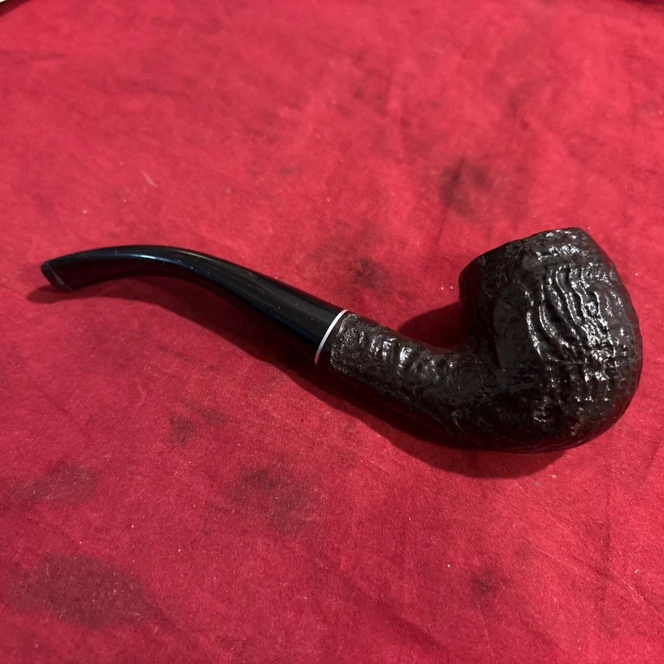 WDC Waldoff Bent Billiard Blast Imported Briar Vintage Pipe