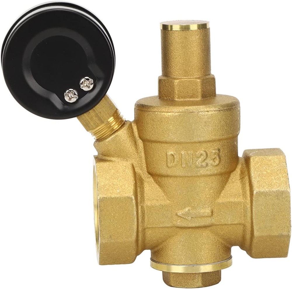 DN25 Water Pressure Regulator 1 inch Valve Brass...