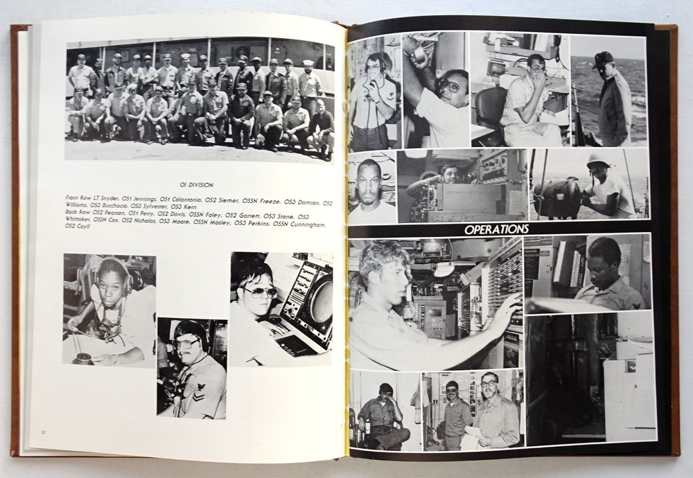 USS PREBLE DDG-46 1984 MEDITERRANEAN CRUISE BOOK