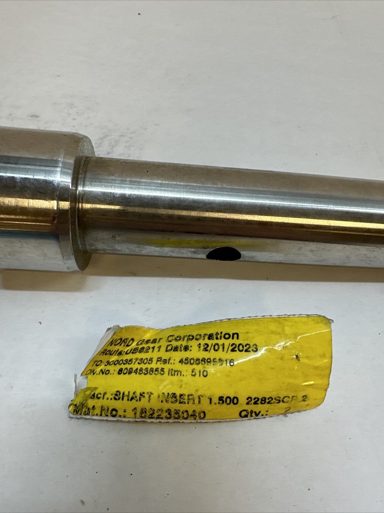 Nord Gear Shaft Insert 2282SCP