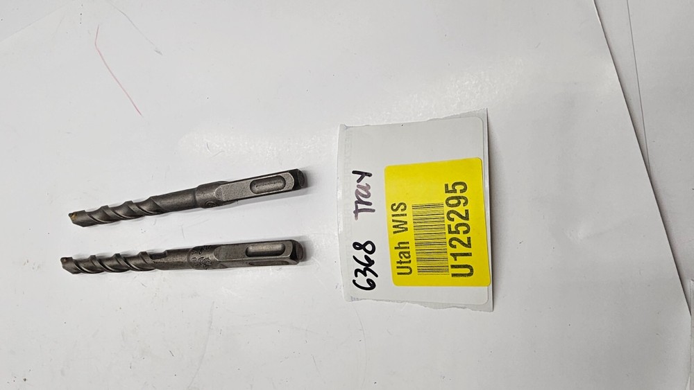 QTY 2 Twist Drill Bits 2406 406 Approx 4" Long