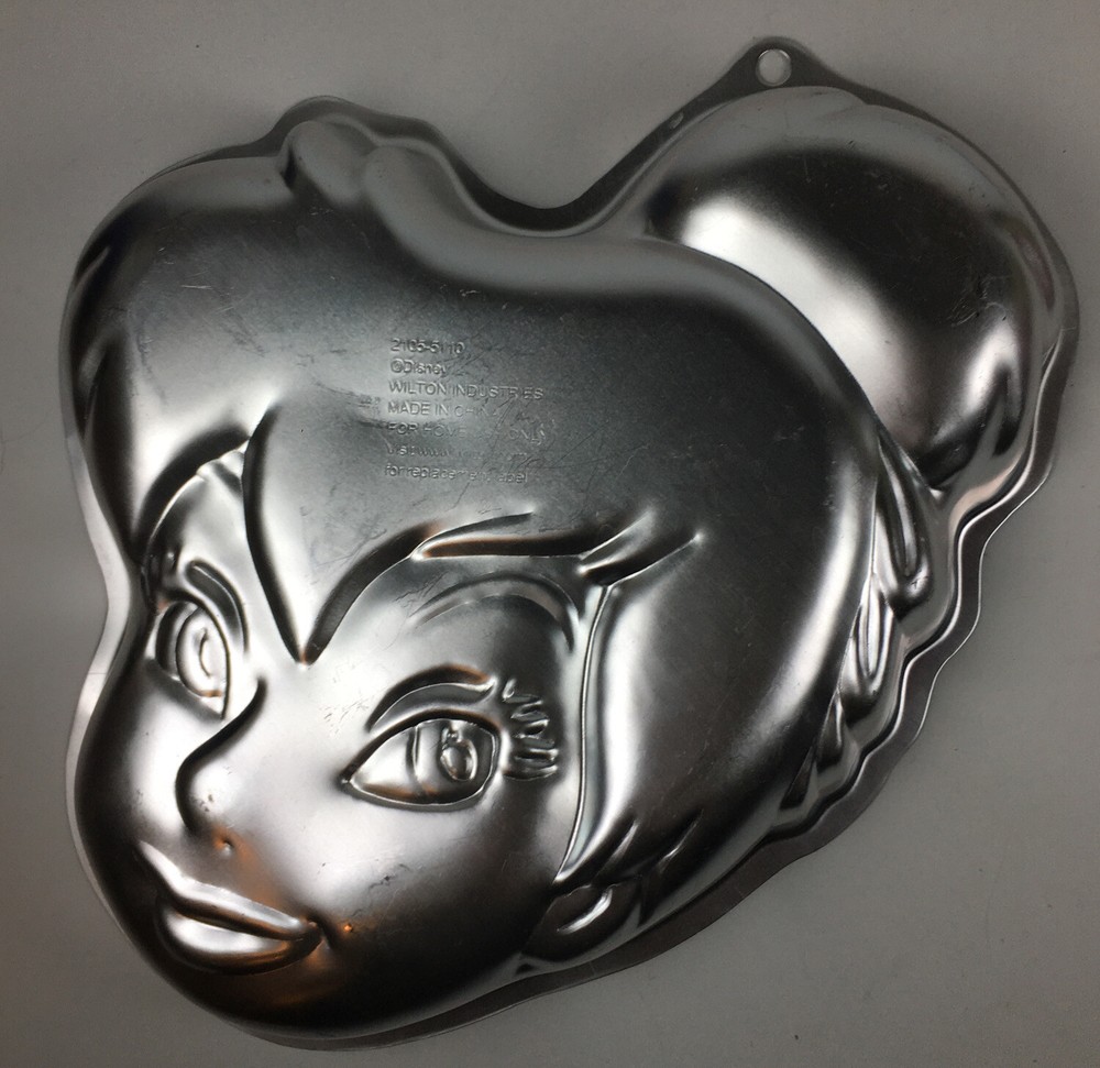 Wilton Disney Tinker Bell Cake Baking Pan Mold #2105-5110 Color Insert