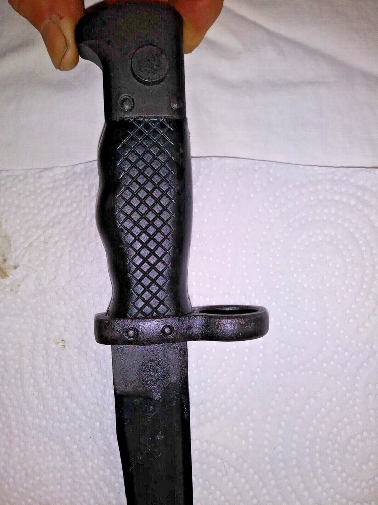 Bayonet, Spanish Bolo Includes Scabbard and Belt Frog