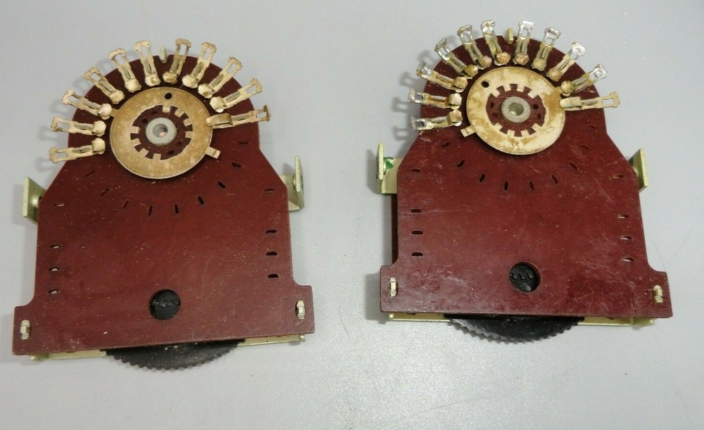 Rotary Switch 1 Pole 10 Position (Lot of 2)