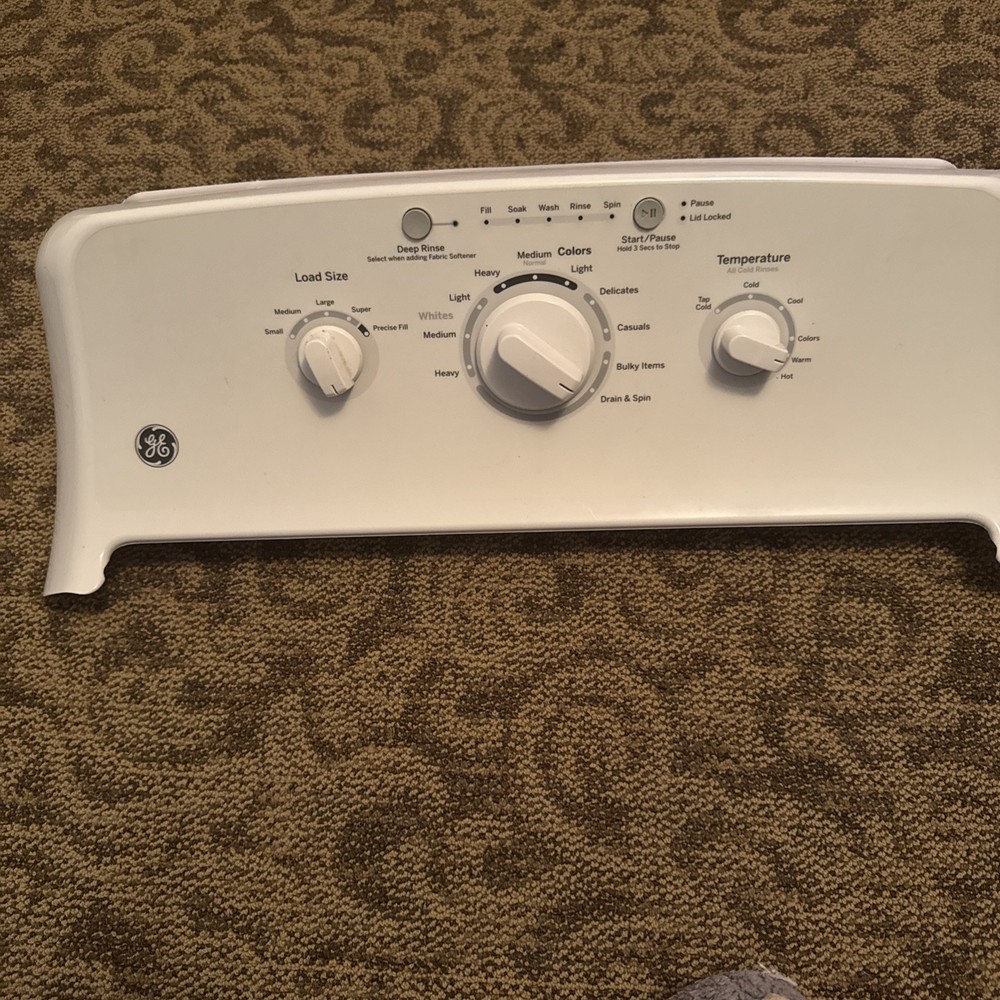 OEM GE Washer GTW220ACK6WW Complete Control Panel