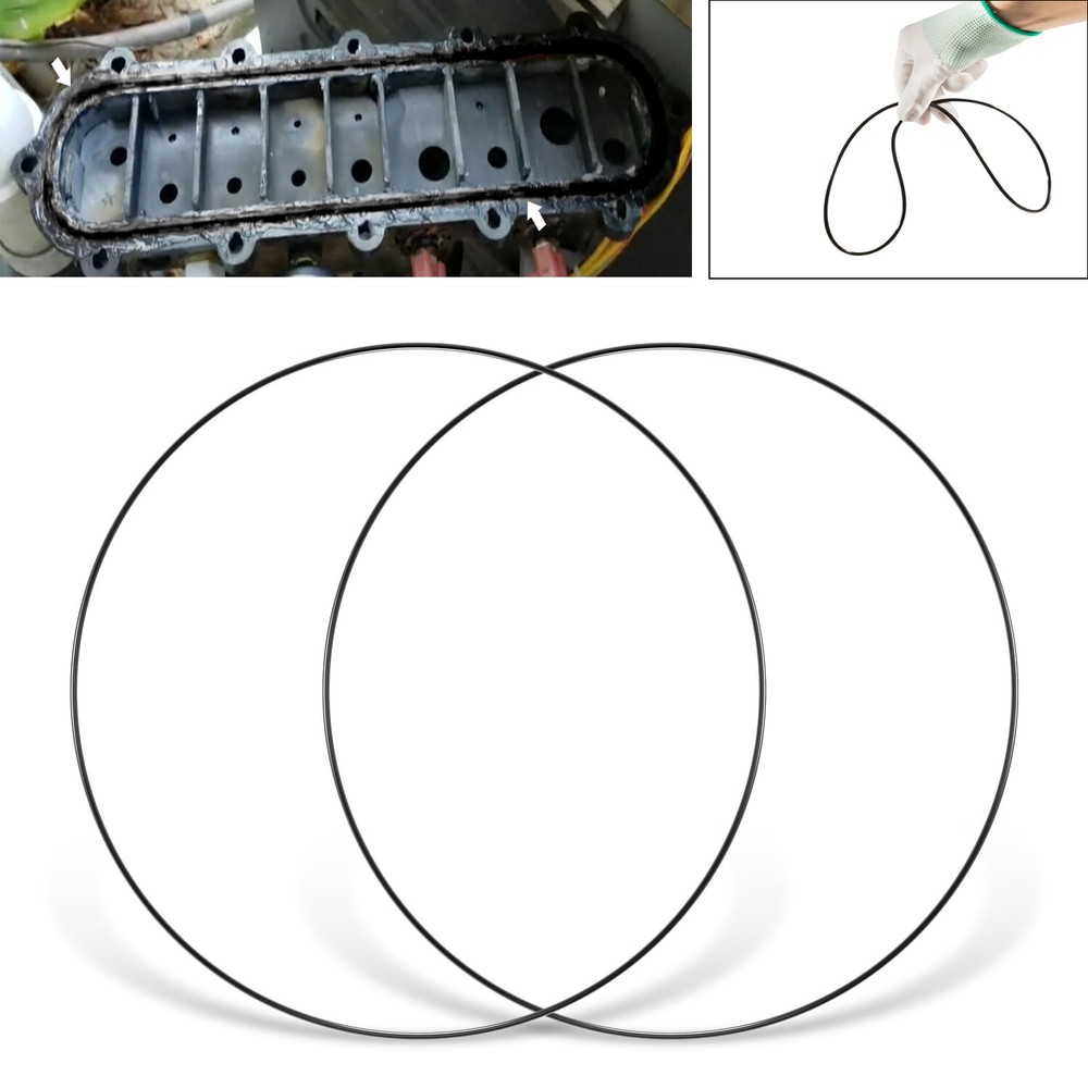 Replace 006713F O-Ring Gasket Kits Fit for Raypak Heater Heat Exchanger, 185-405