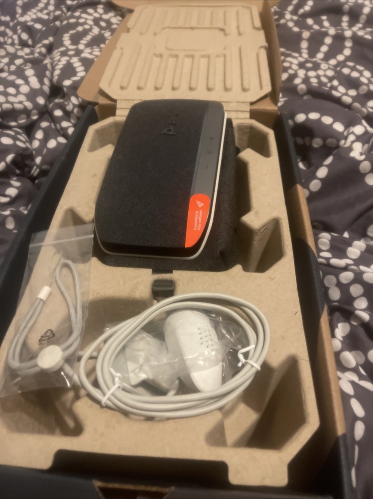 Poly Studio P5 Webcam with Poly Sync 20+ Speakerphone Kit New