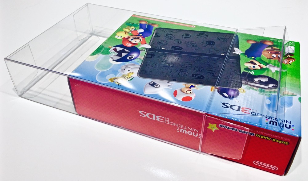 1 Box Protector Only For "New" 3DS BLACK FRIDAY Console Box NTSC Display Case