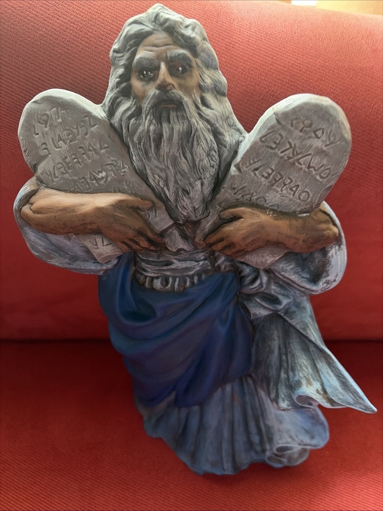 Afro American Moses Stands 11” Tall