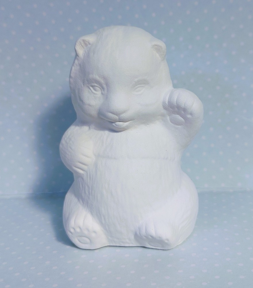 Panda Bear ~ Ceramic Bisque Ready to Paint