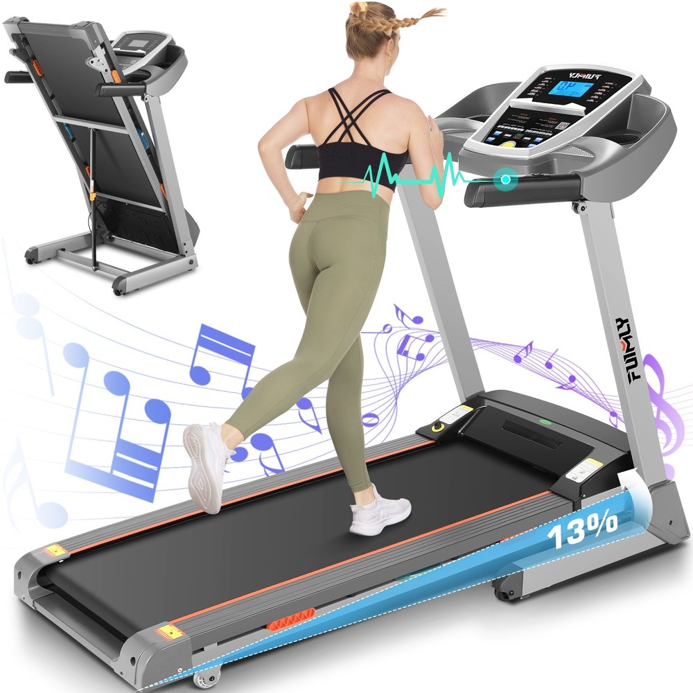 Treadmill Foading for Home 3hpElectric Folding Exercise Running/Walking Machine