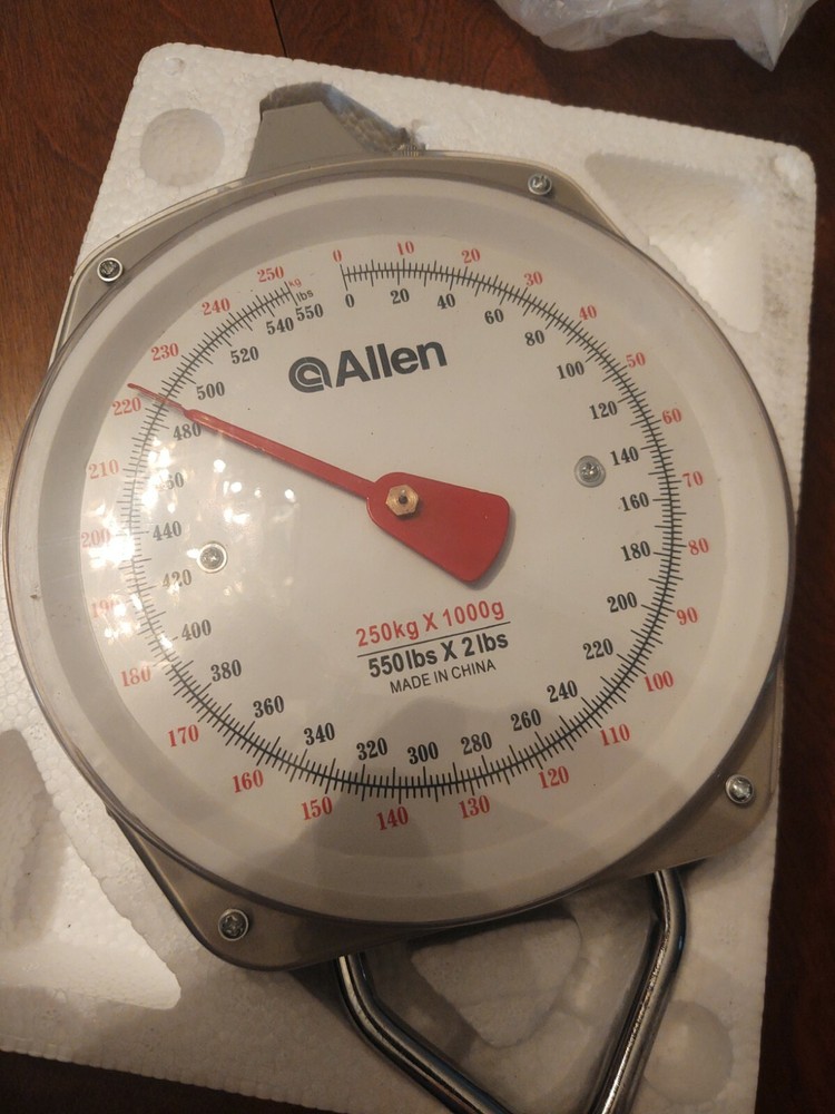 ALLEN 5500  SCALE 550LBS.
