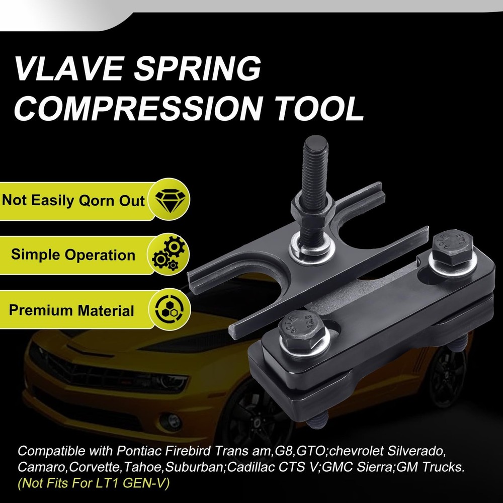 Upgraded 67605 Valve Spring Compressor Tool with Box - Engine Valve Spring Co...