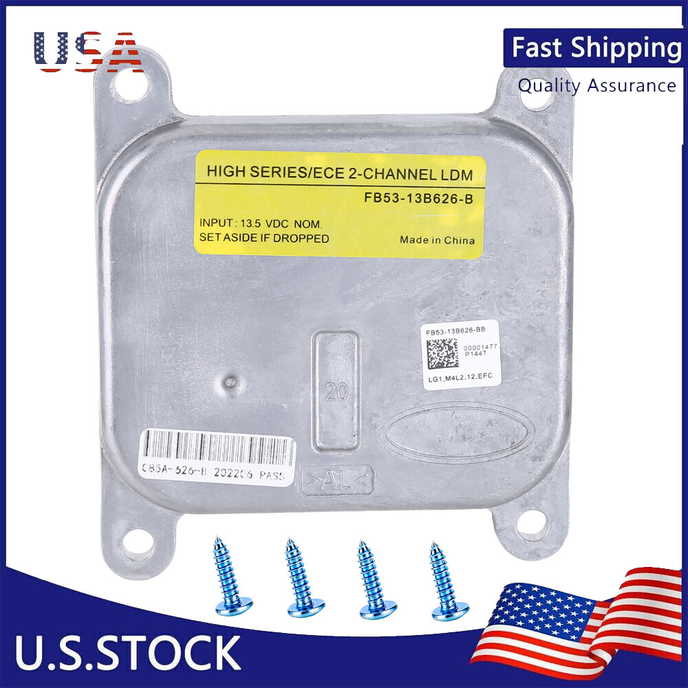 For 16-19 Ford Explorer LED Headlight Module Ballast Replacement Unit FB5313B62B