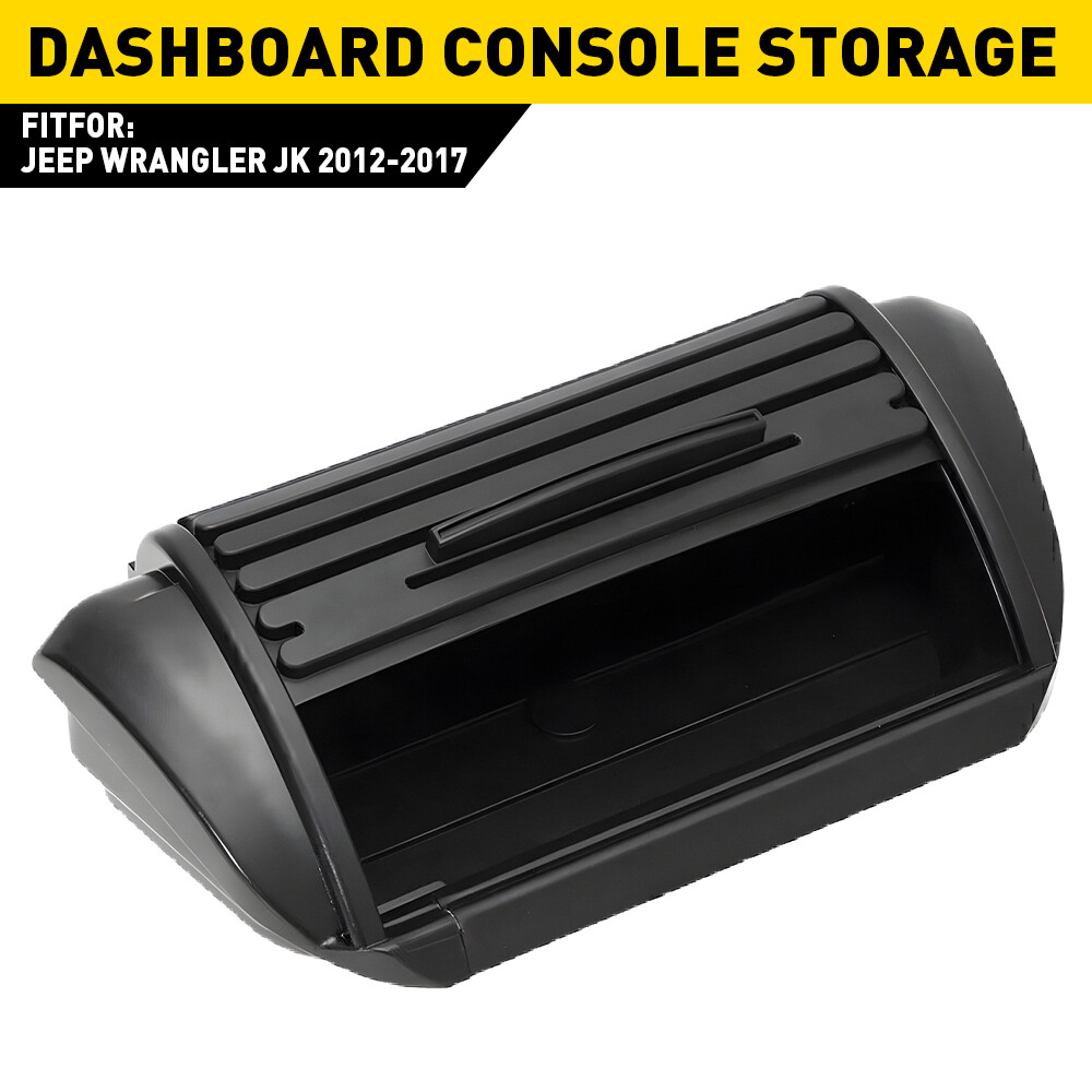 Interior Dashboard Storage Box Holder For Jeep Wrangler JK 2012-2017 Accessories