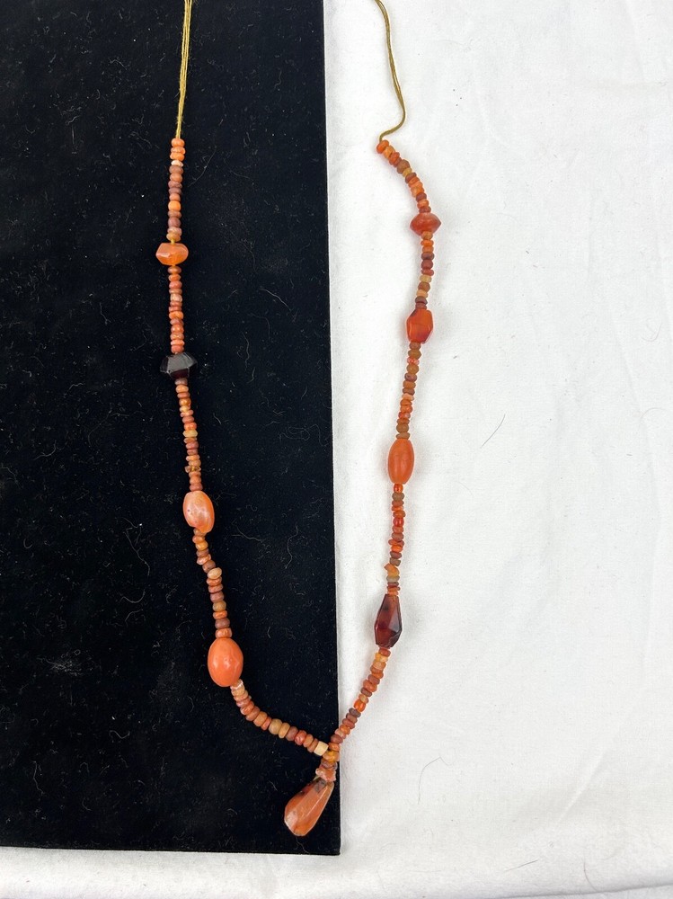 Ancient Bactrian Agate and Carnelian Beads