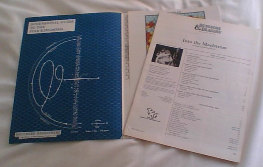 "Into the Maelstrom" (TSR, 1985), D&D module M1, very good condition