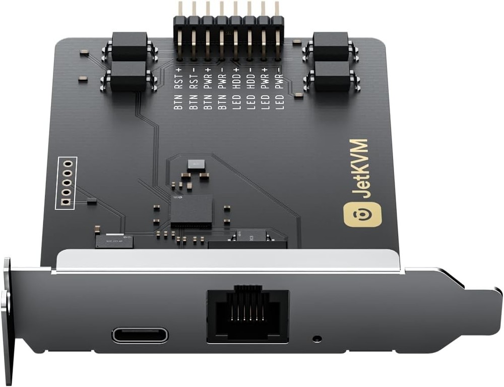 ATX Power Control Board for KVM Over - USB-C Connection, Dual Headers