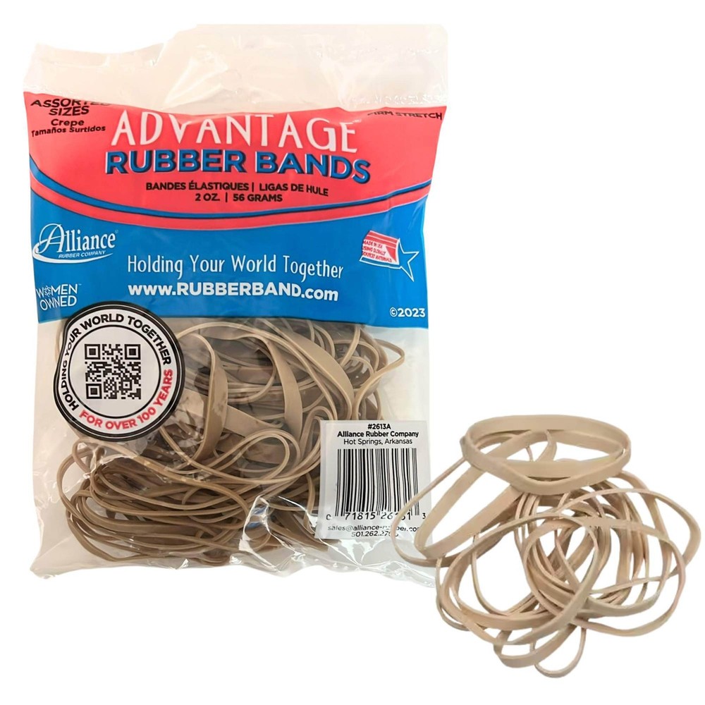 Yellow Rubber Bands 2oz/56g bag
