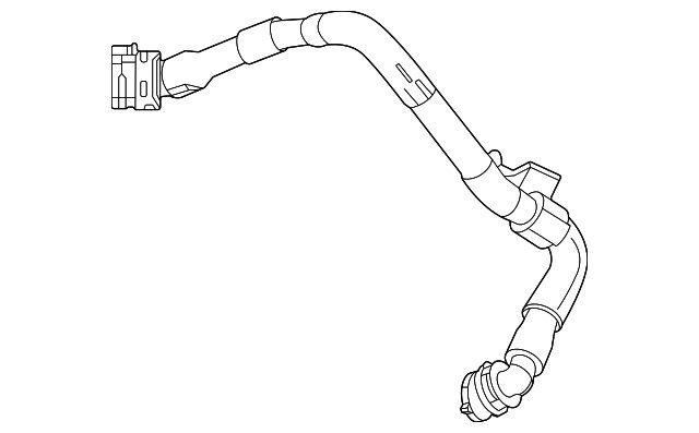 Genuine GM Outlet Hose 85510859