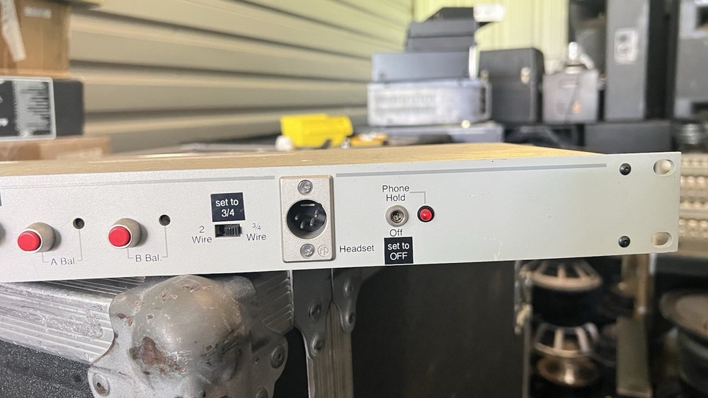 Clear-Com AC-10H Adapt-a-Com Active Hybrid Interface Unit (Rack-Mountable) Rare