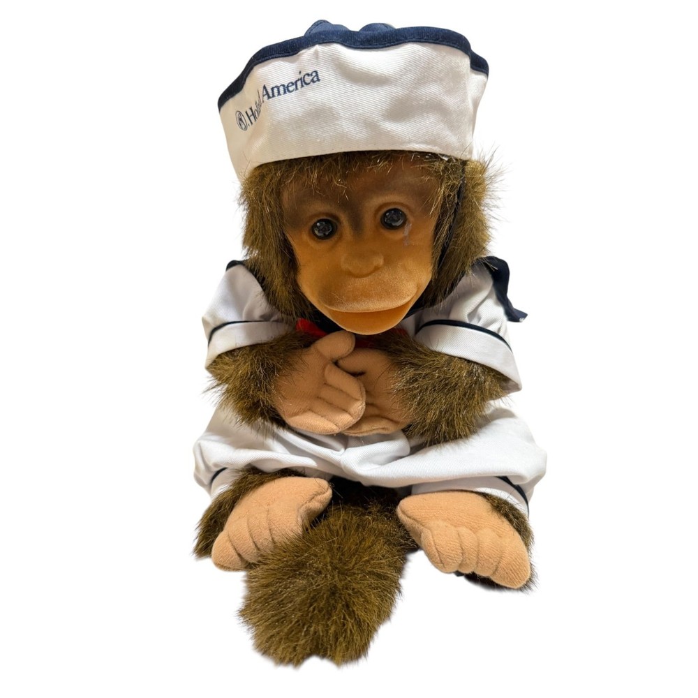 Set of 3 Hand Puppet Monkies Monkey Plush
