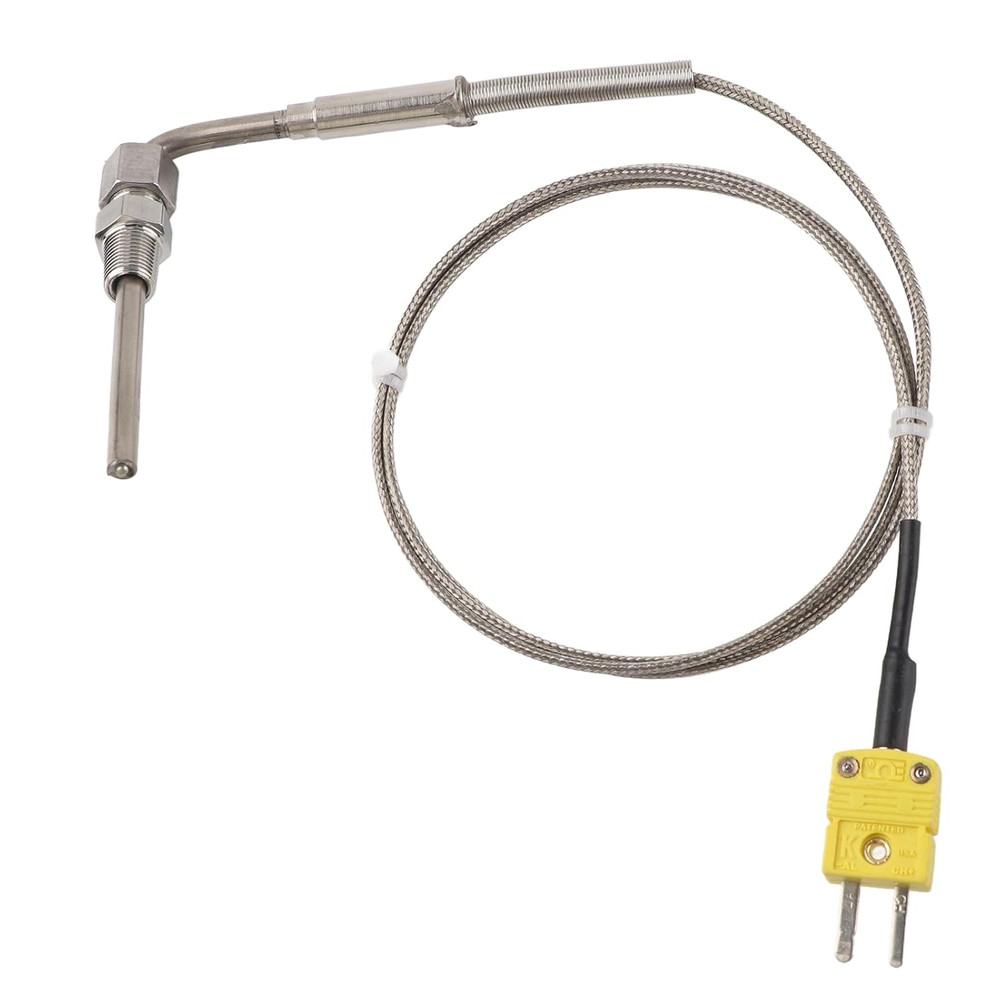 K-Type Thermocouple Temperature Probe Sensor, 1/8" PT, Exposed Tip EGT