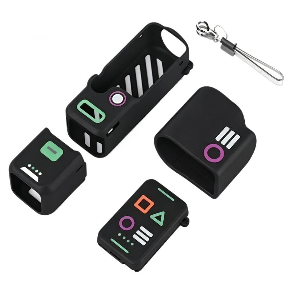 for DJI Pocket 4 Silicone Case Camera Lens Screen Protector Accessories