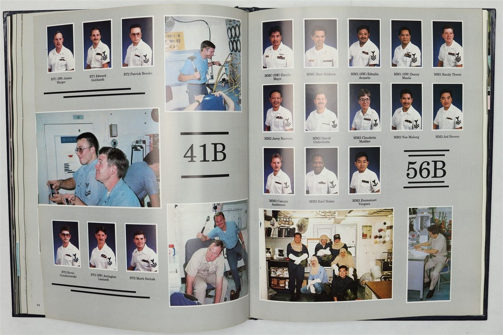 USS Acadia (AD-42) 1992 Westpac Deployment Cruise Book