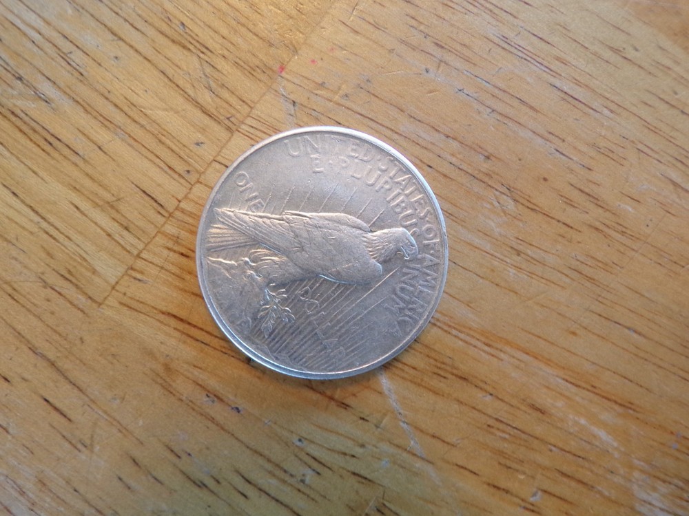 1925 Peace Dollar 90% Silver, fine