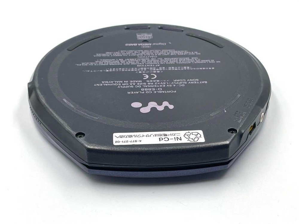 Sony D-E888 Walkman Portable CD Player Shock Resistant Untested Only Main Unit