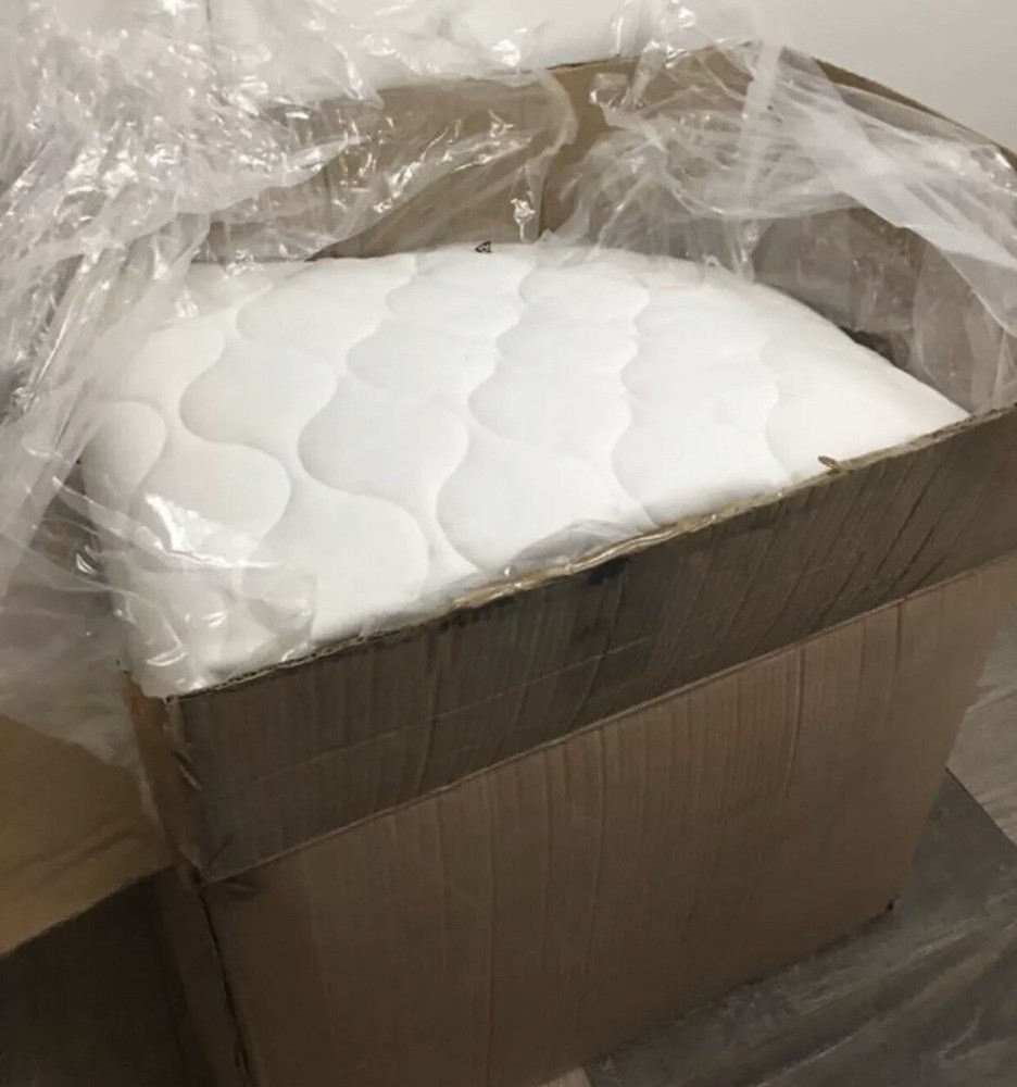 Quilted Mattress Cover Pad Protector Full Double Size Topper Marriott Koni Poly
