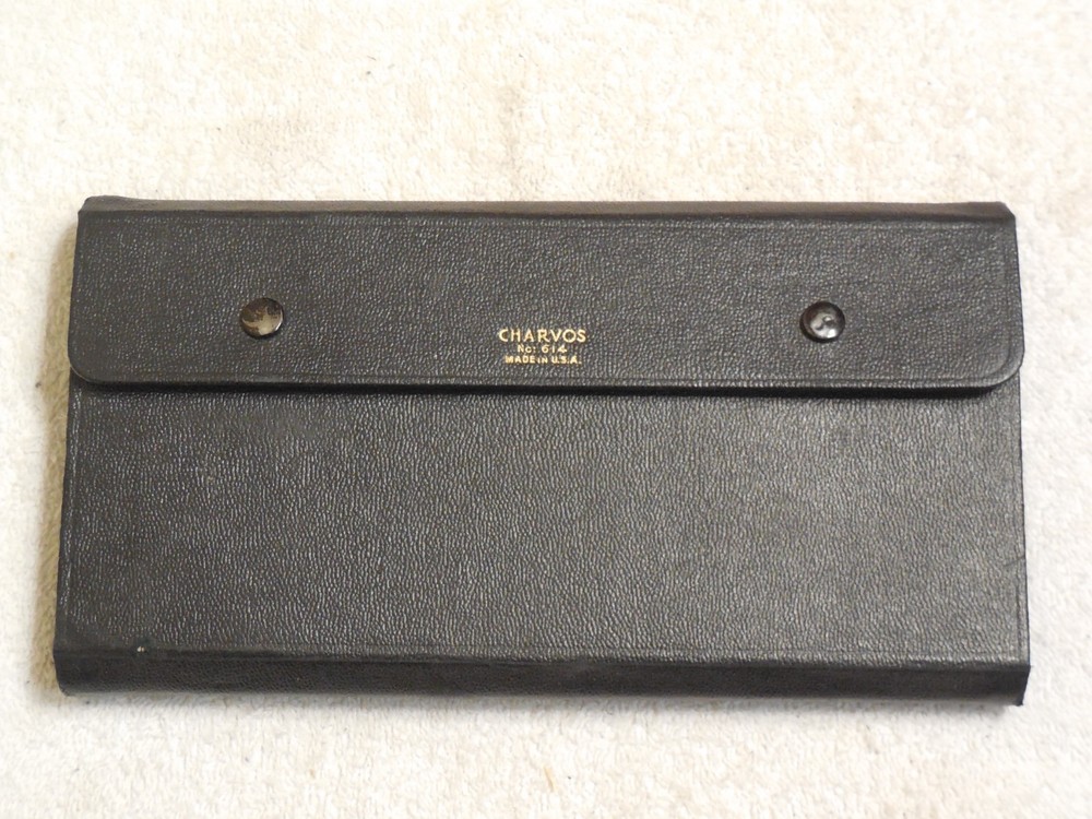 Charvos No. 614 Technical Drafting Tools Compass Ruling Pen Set Vintage USA