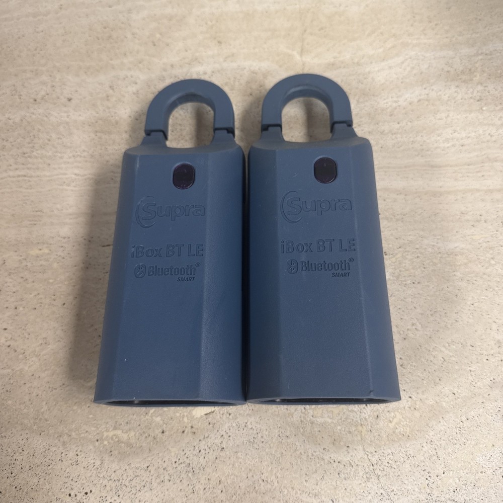 SUPRA iBox BT LE Bluetooth Smart LOCKBOX. Locked, No Code