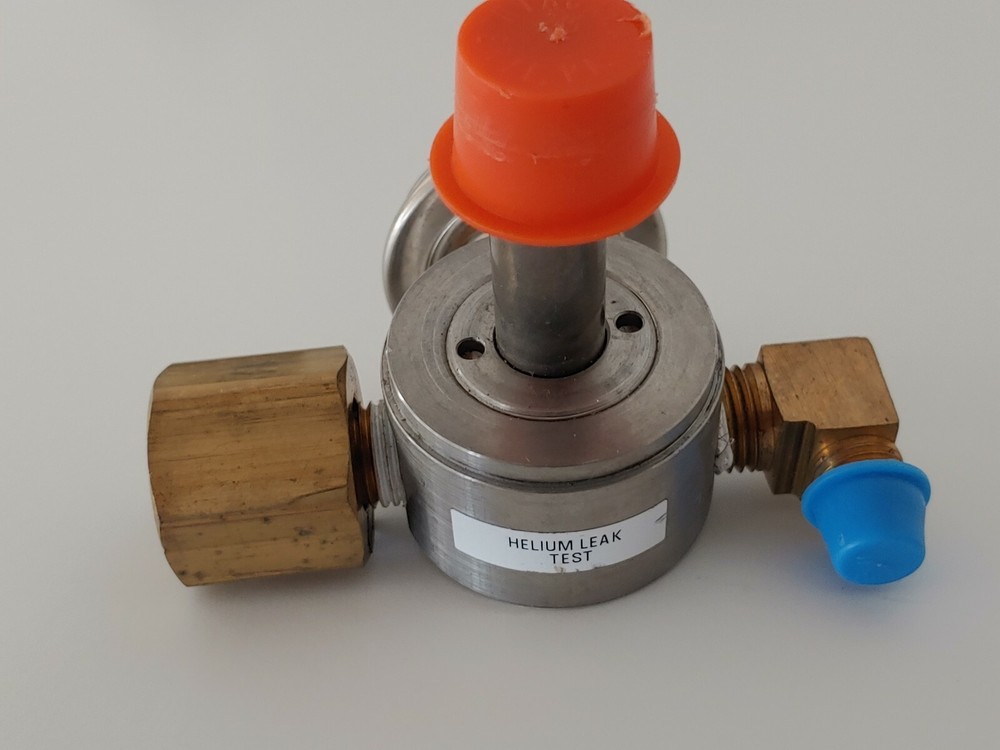 Helium Leak Test Pressure Gauge Valve