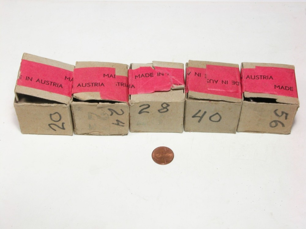 Unimat DB/SL 14 Master Thread Patterns For Cutting Inch Threads - Complete